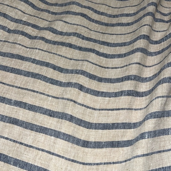 Purejill linen size small sleeveless 100% linen dress with pockets & side slits - Picture 16 of 16